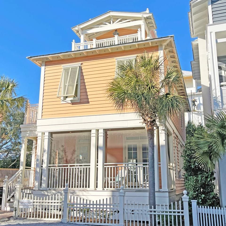 Frosted Orange Cottage